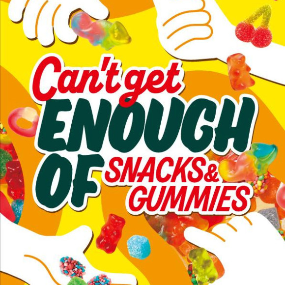 Can ' t get ENOUGH OF SNACKS&GUMMIES