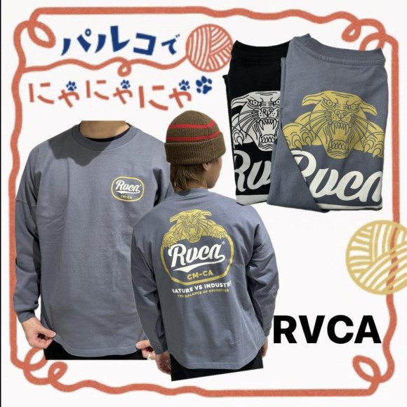 RVCA メンズロンT