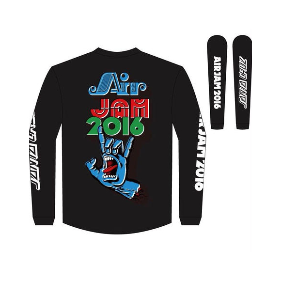 限定メンズ Air Jam 2016 Santa Cruz L S Tee ムラサキスポーツ