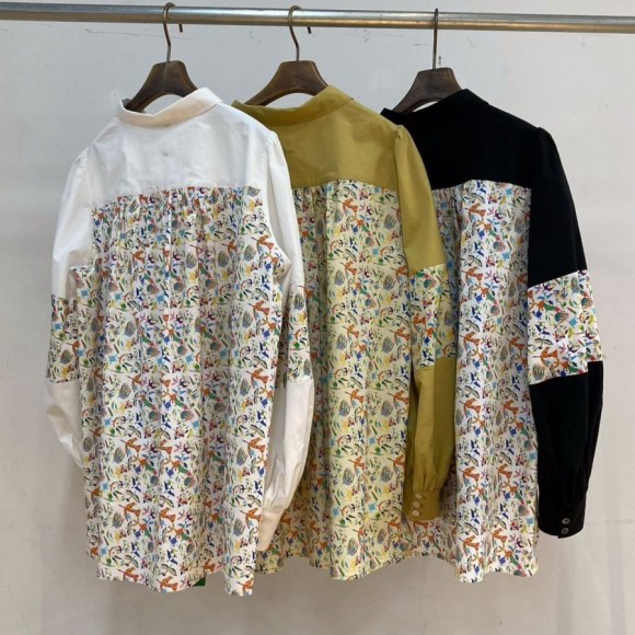 美品 FRAPBOIS FRAPBOIS×田室綾乃×クレパス シャツ FRAPBOIS × 田室綾乃 × クレパス(布帛) │ 池袋PARCO-パルコ-