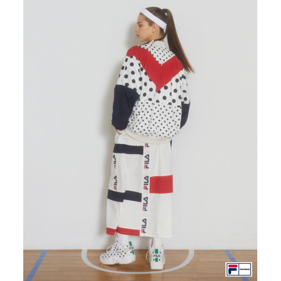 FRAPBOIS×FILA コラボ　ブルゾン　ベージュ FRAPBOIS×FILA コラボ ブルゾン ベージュオンライン ストア