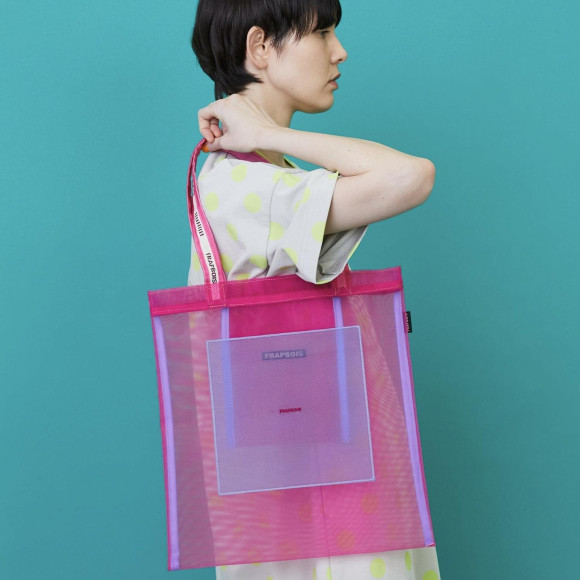 並行輸入品COCOバック サマーセール】30%OFF 期間限定 フェイクレザーメッシュトート