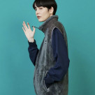 WILDTHINGS×FRAPBOIS シャギーフリースベスト