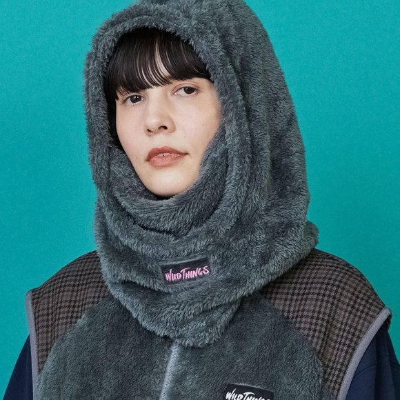 FRAPBOIS ×WILD THINGSシャギーフリースバラクラバ