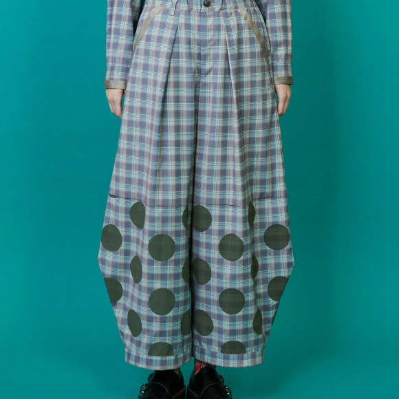 チェックオンドット（パンツ）