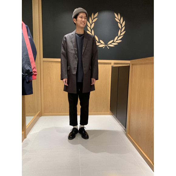 FRED PERRY チェスターコート - ロングコート