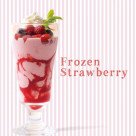 Frozen with the image of a rare strawberry cheesecake♪