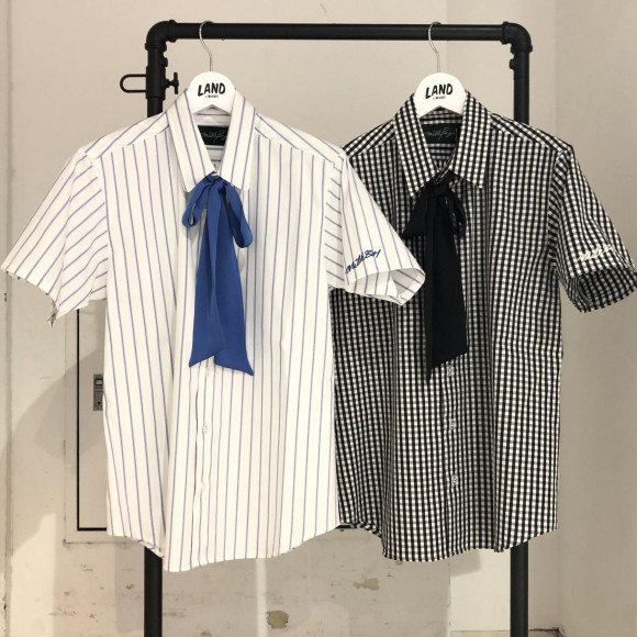 ボウタイシャツの新作 Bow Tie Shirts ランド バイ ミルクボーイ ショップニュース 池袋parco パルコ