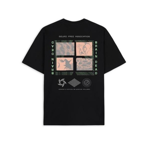 BRAIN DEAD/ブレインデッド/NEURO FREE ASSOCIATION T-SHIRT