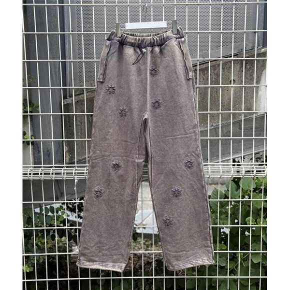 【FAF / フェイク アス フラワーズ】ダメージ バギー スウェット パンツ FAF / フェイク アス フラワーズ】ダメージ バギー スウェット