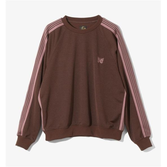 NEEDLES/ニードルズ/TRACK CREW NECK SHIRT - POLY SMOOTH