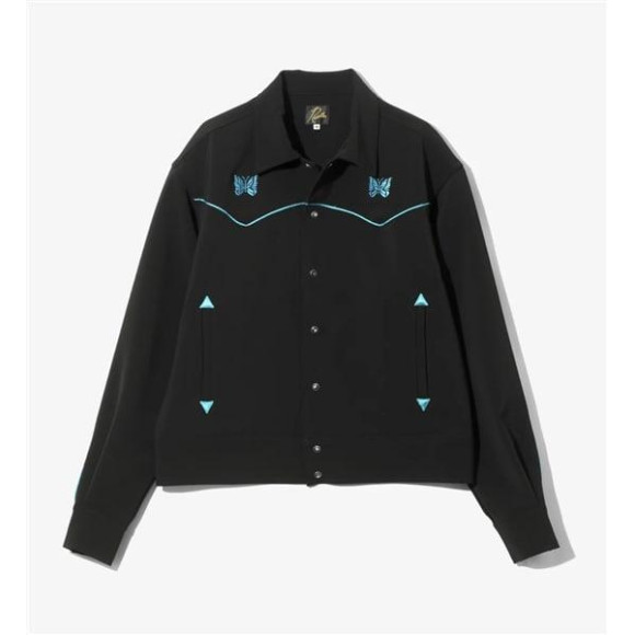 NEEDLES/ニードルズ/PIPING COWBOY JKT-POLY DOUBLE CLOTH