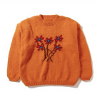 MacMahon Knitting Mills/Makumahon Nitting Mills/Crew Neck Knit-5Flowers