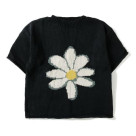 MacMahon Knitting Mills/マクマホンニッティングミルズ/BIG-S/S CREW NECK KNIT-FLOWER