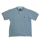 NEEDLES×BEAVER/ニードルズ×ビーバー/別注SHAWL COLLAR S/S POLO - COTTON PIQUE -SAX- ポロシャツ