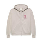 New Amsterdam Surf Association / Logo Hoodie ZIP-UP PEBBLE / MAGENTA Zip Hoodie Parker
