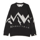 MANASTASH/マナスタッシュ/LOGO SWEATER ニット