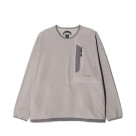 SALE MANASTASH/マナスタッシュ/GRID FLEECE CREW フリース