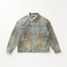 SALE FAF/エフエーエフ(Fake As Flowers/フェイクアスフラワーズ)/TYPE-2.5 Dirt Denim Jacket デニムジャケット　