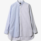 NEEDLES/ニードルズ/COMBO TAB COLLAR SHIRT - COTTON TYPEWRITER STRIPE　シャツ