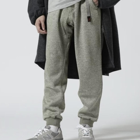 [GRAMICCI/그라미치]-BONDING KNIT FLEECE NARROW RIB PANT-