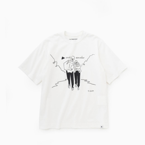 [and wander/and Wonder] Yu Nagaba printed T