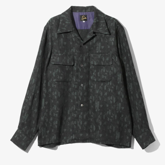 Needles/needles CLASSIC SHIRT - RAYON ABSTRACT JQ.