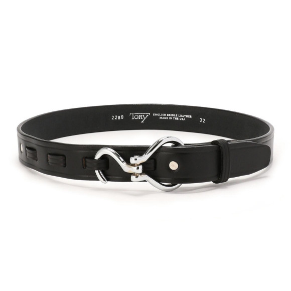 เข็มขัด TORY LEATHER/ Tolly หนัง Nickel Hoof Pick Belt หนัง