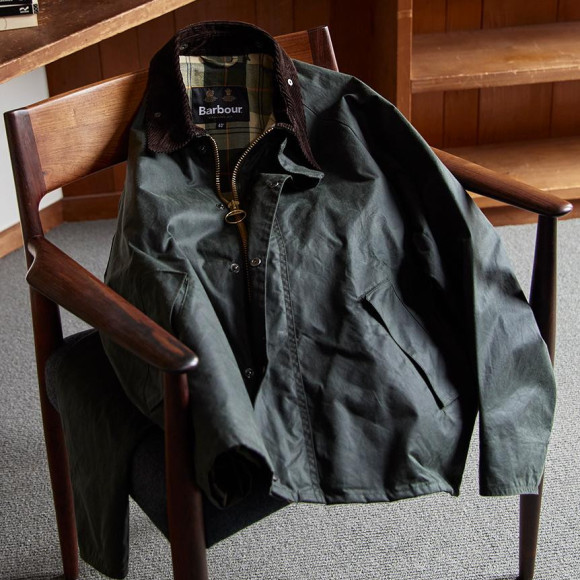 การขนส่ง Barbour/ บะบุอา /TRANSPORT OS WAX JACKET