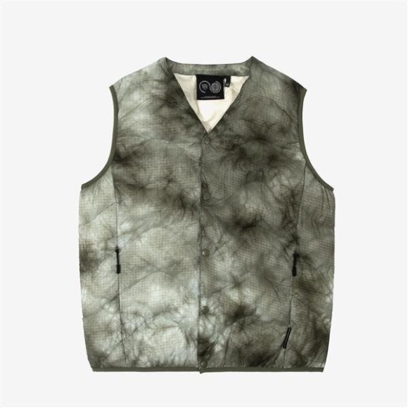 PURPLE MOUNTAIN OBSERVATORY/パープルマウンテンオブザーバトリー/WAVES TIE DYE VEST