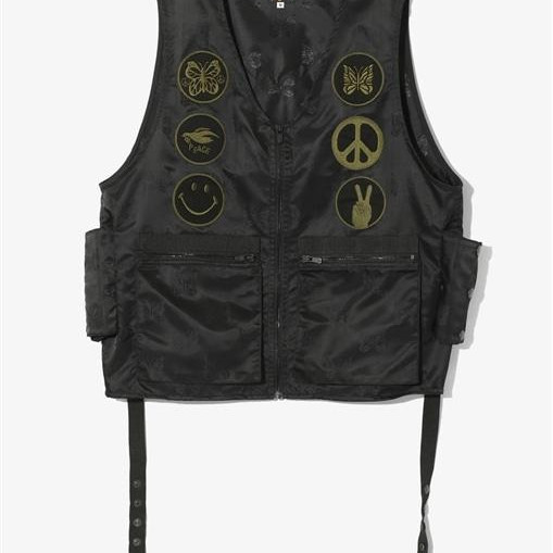 NEEDLES/ニードルズ/RADIO VEST - PAPILLON JACQUARD SATEEN/ベスト