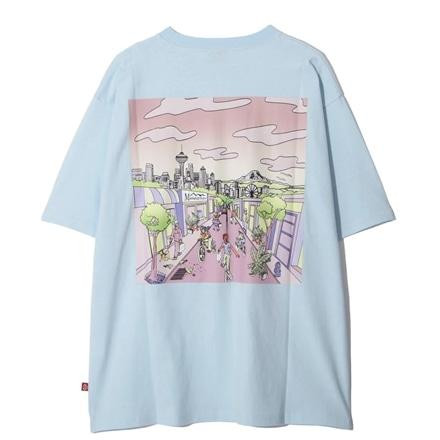 MANASTASH/マナスタッシュ/RE:CTN S/S TEE DT SEATTLE/tシャツ