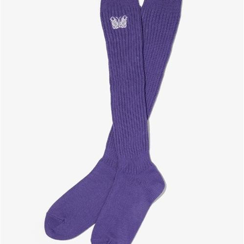 NEEDLES/ニードルズ/×KAE TANAKA LOOSE SOCKS - KT PAPILLON EMB ソックス　靴下