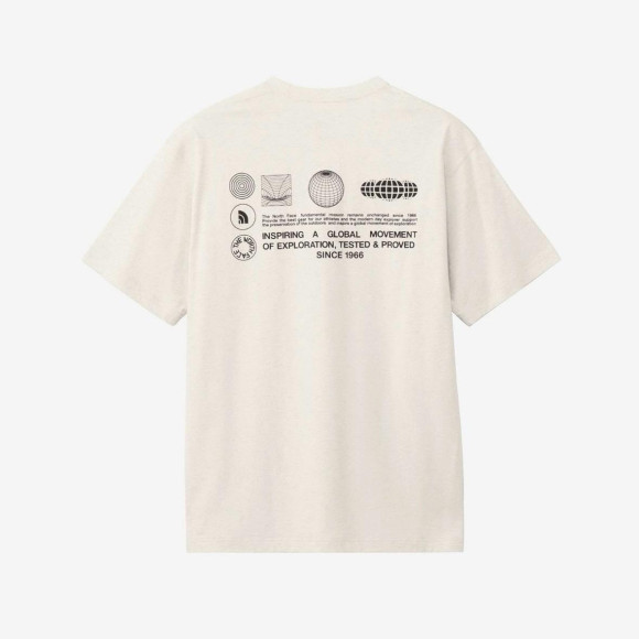 THE NORTH FACE/ザ・ノースフェイス/S/S FD Globe Grid Cotton Teeショートスリーブフラッシュドライグローブグリッドコットンティー/tシャツ