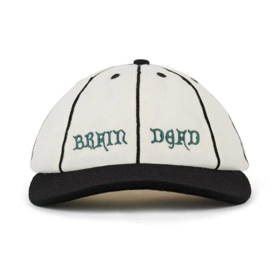 BRAIN DEAD/ブレインデッド/WOOL FLANNEL 8 PANEL HAT - NATURAL/キャップ