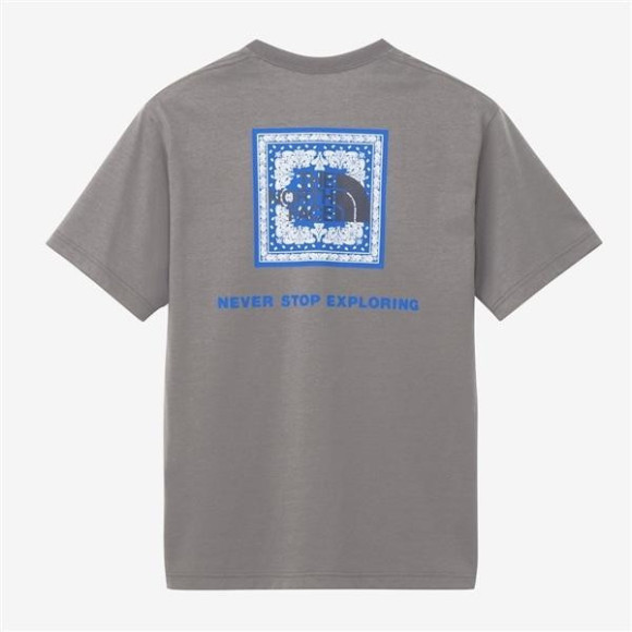THE NORTH FACE/ザ・ノースフェイス/S/S Bandana Square Logo Tee ショートスリーブバンダナスクエアロゴティー/Tシャツ