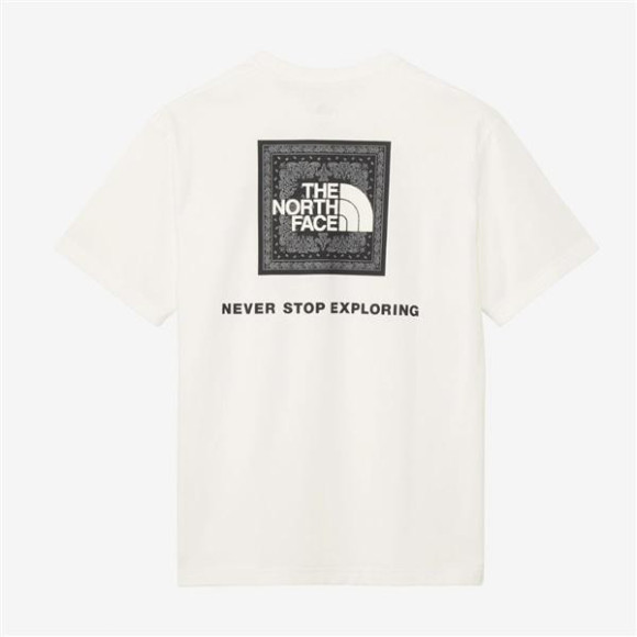 THE NORTH FACE/ザ・ノースフェイス/S/S Bandana Square Logo Tee ショートスリーブバンダナスクエアロゴティー/Tシャツ