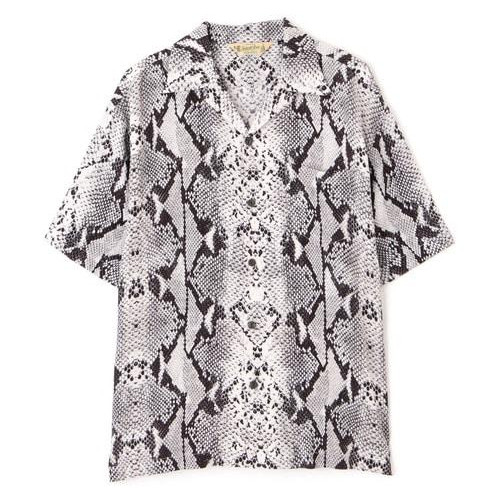 Schott/ショット/RAYON SHIRT PYTHON/レーヨンシャツ パイソン/柄シャツ
