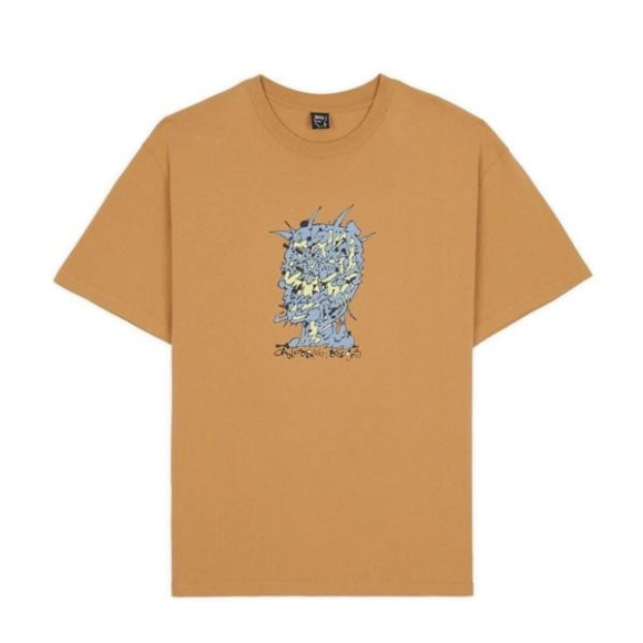 BRAIN DEAD/ブレインデッド/SCRAMBLED HEAD T-SHIRT - CUMIN/Tシャツ