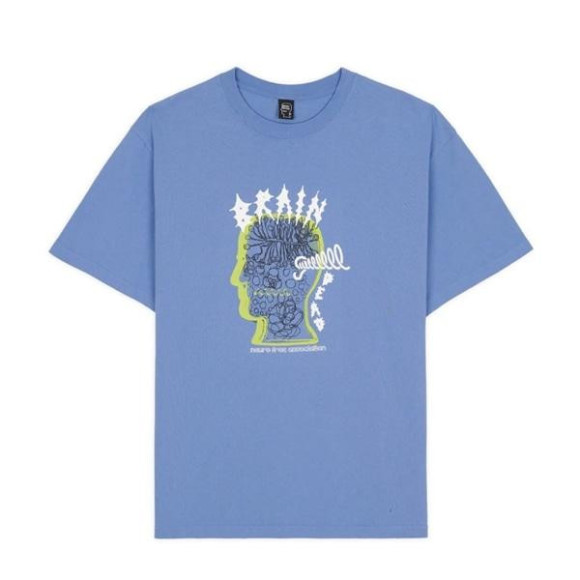 BRAIN DEAD/ブレインデッド/RINGING EAR T-SHIRT - BLUE/Tシャツ