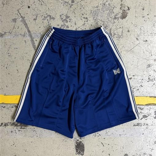 NEEDLES×BEAVER/ニードルズ×ビーバー/別注H.D. TRACK SHORTS - POLY SMOOTH -ROYAL-/ショーツ