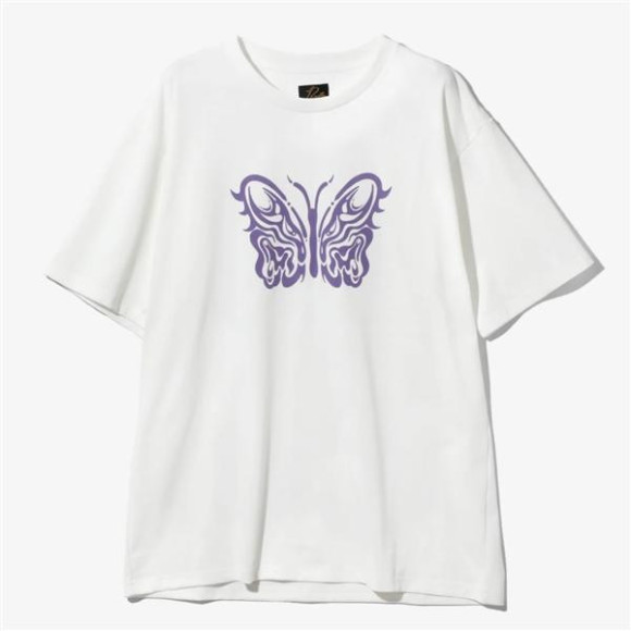 Needles x Kae Tanaka/ニードルズ×カエ タナカ/S/S CREW NECK TEE - POLY JERSEY / KT PAPILLON Tシャツ