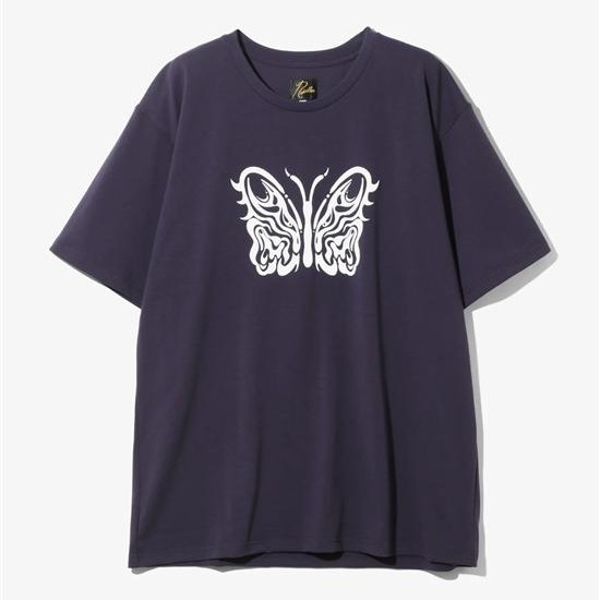 Needles x Kae Tanaka/ニードルズ×カエ タナカ/S/S CREW NECK TEE - POLY JERSEY / KT PAPILLON Tシャツ
