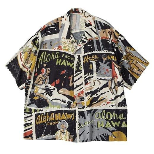 Porter Classic/ポータークラシック/HAWAIIAN OUTDOOR ALOHA SHIRT アロハシャツ