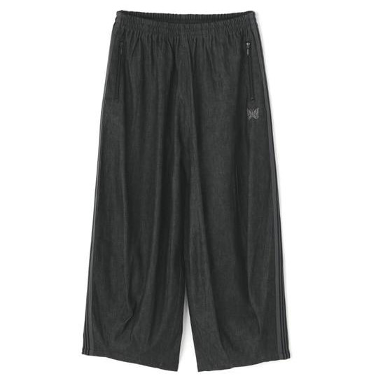 NEEDLEES×BEAVER/니들즈×BEAVER/별주 H.D Track Pant - DENIM -BLACK-히자델 트럭 팬츠 데님