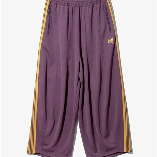 SALE NEEDLES/尼德爾斯/H.D. TRACK PANT-POLY SMOOTH-25SS-PURPLE Hiza del卡車褲