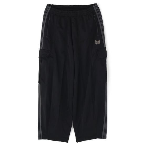 NEEDLES×BEAVER/針頭×BEAVER/別訂購H.D. Track Pant-BDU-BLACK-Hizadel卡車褲