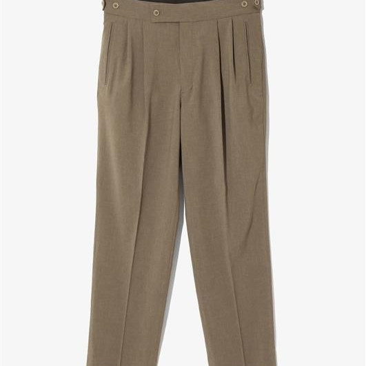 SALE NEEDLES/針鋒/TUCKED SIDE TAB TROUSER-POLY CLOTH