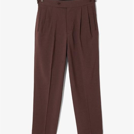 SALE NEEDLES/針鋒/TUCKED SIDE TAB TROUSER-POLY CLOTH