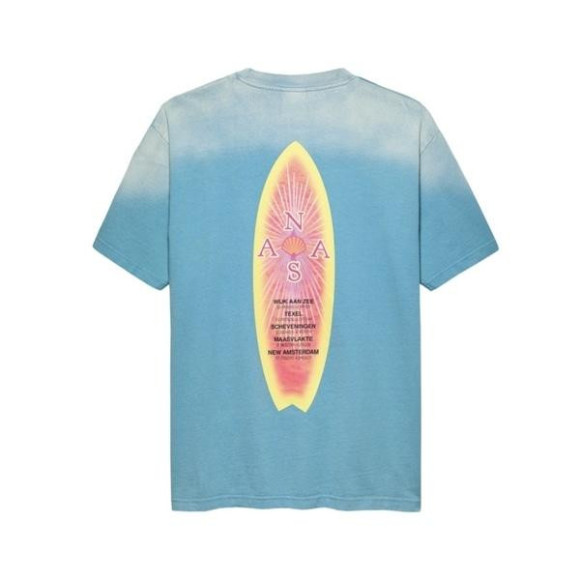 Sale New Amsterdam Surf Association / Surfboard TEE Washed Blue T-shirt